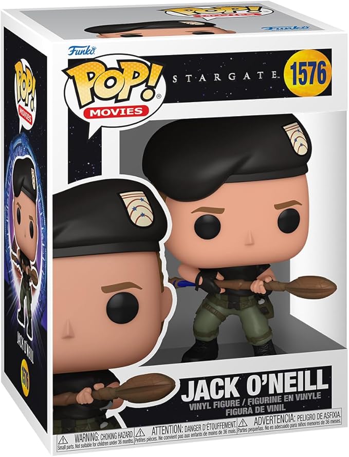 Stargate Returns as Prime Video Series 10 61XIC6D8qJL. AC SX679 Funko POP! Movies: Stargate – Jack ONeil - Collectable Vinyl Figure - Gift Idea - Official Merchandise - for Kids & Adults - Movies Fans - Model Figure for Collectors and Display