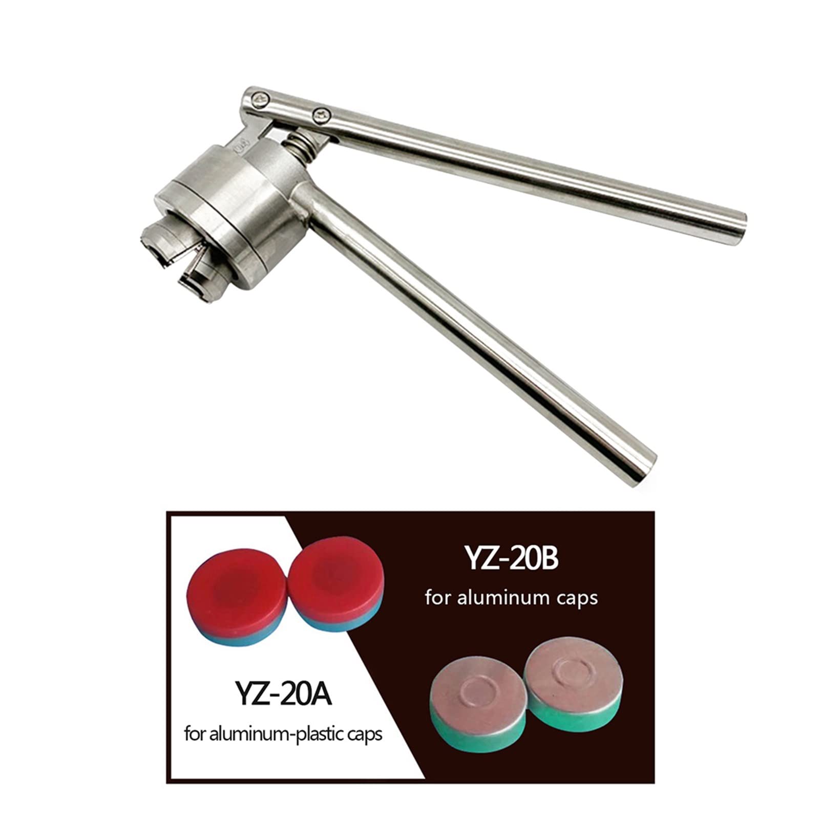 1 PC Narzędzia do ograniczenia stali nierdzewnej Maszyna do zabicia Fiolka Funkcja do zaciskania 20mm Odwróć się (Color : YZ-20B)