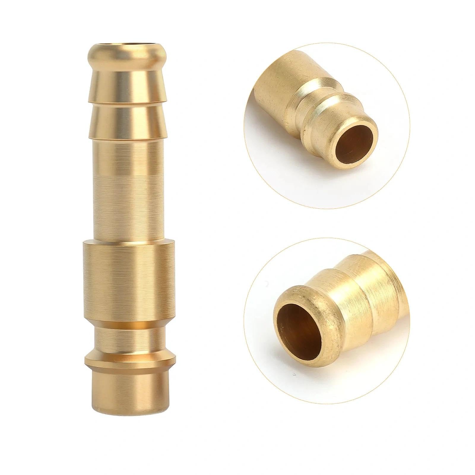 4 PCS Raccordo Aria Compressa 10mm, Raccordo Rapido per Compressore Aria | Raccordo Pneumatico, Filettato Maschio per Tubo, Connettore Innesto Rapido