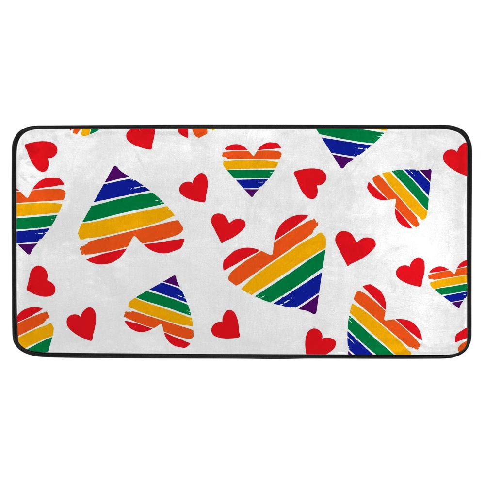 Alfombrilla antideslizante para cocina de 100x51 cm, esterilla lavable y cómoda