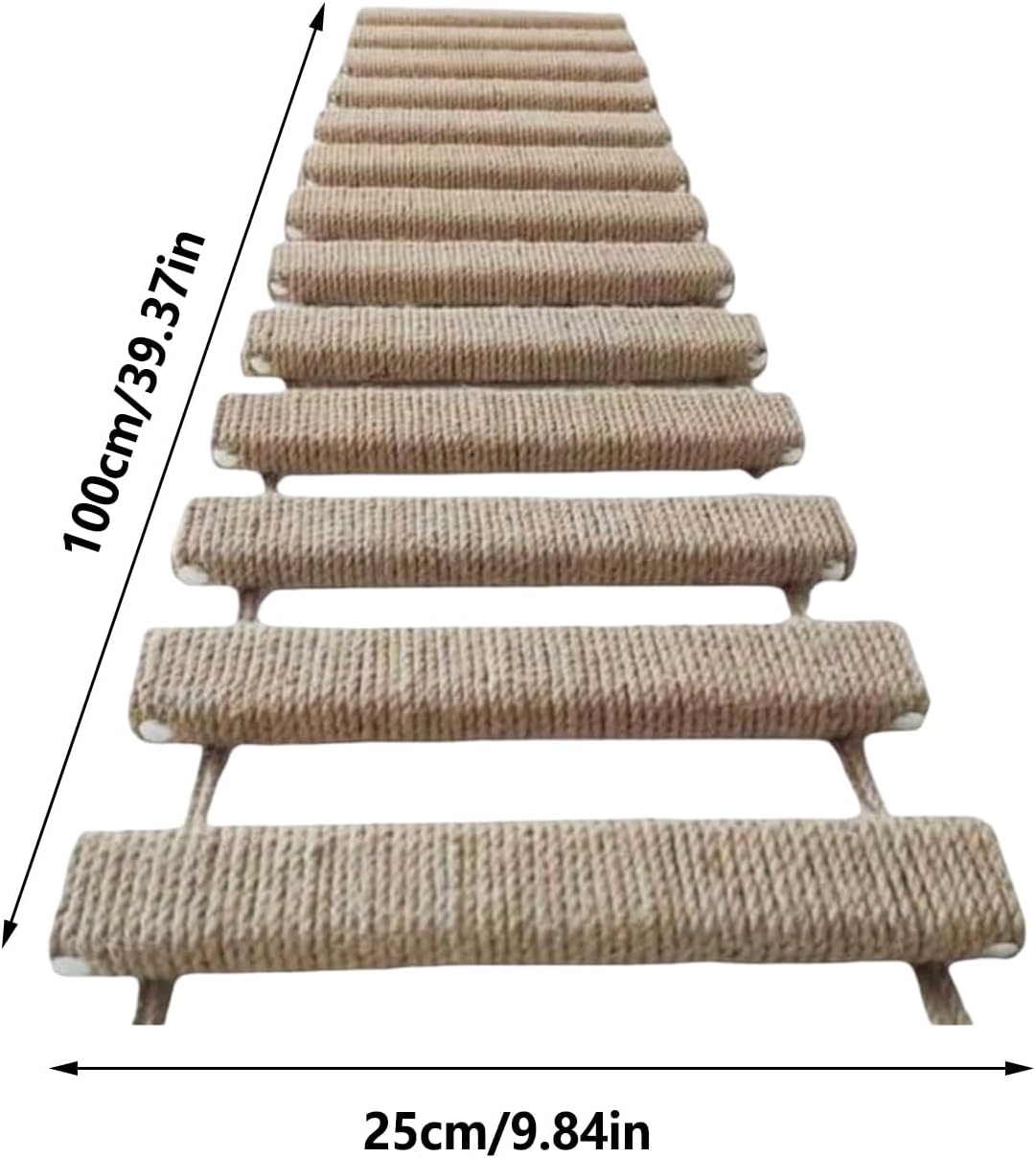 Cat Ladder for Wall - 40 Inch Kitten Climbing Supplies - Kitten Scratching Steps - for Pet Parents Trainers Animal Lovers Office Apartment Bedroom Living Room Study Porch Veterinarians