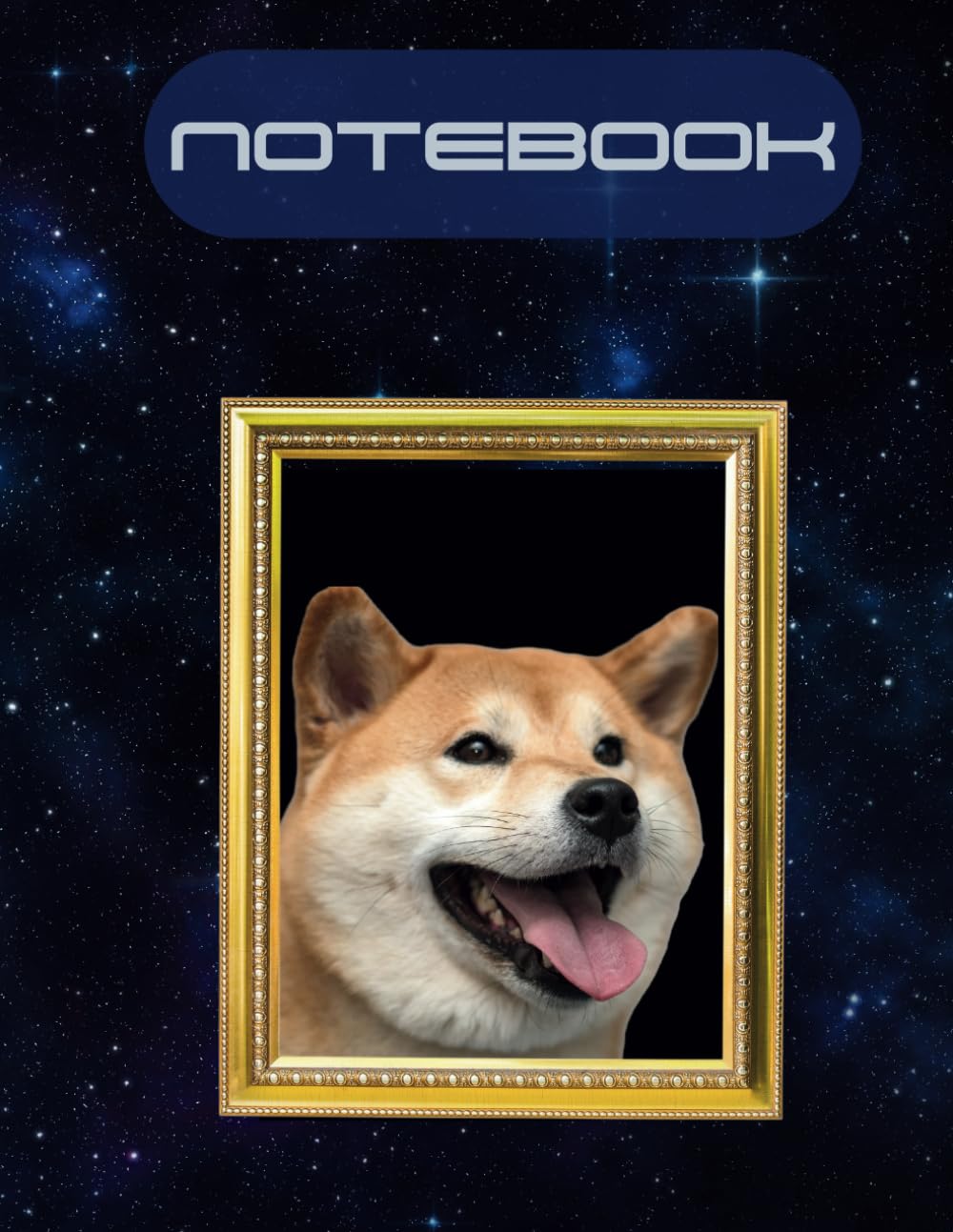 Notebook Dogecoin grand format pour ne plus perdre vos notes importantes