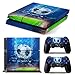 Funky Planet Autocollant de protection pour PS4 Motif drapeau de l'Allemagne