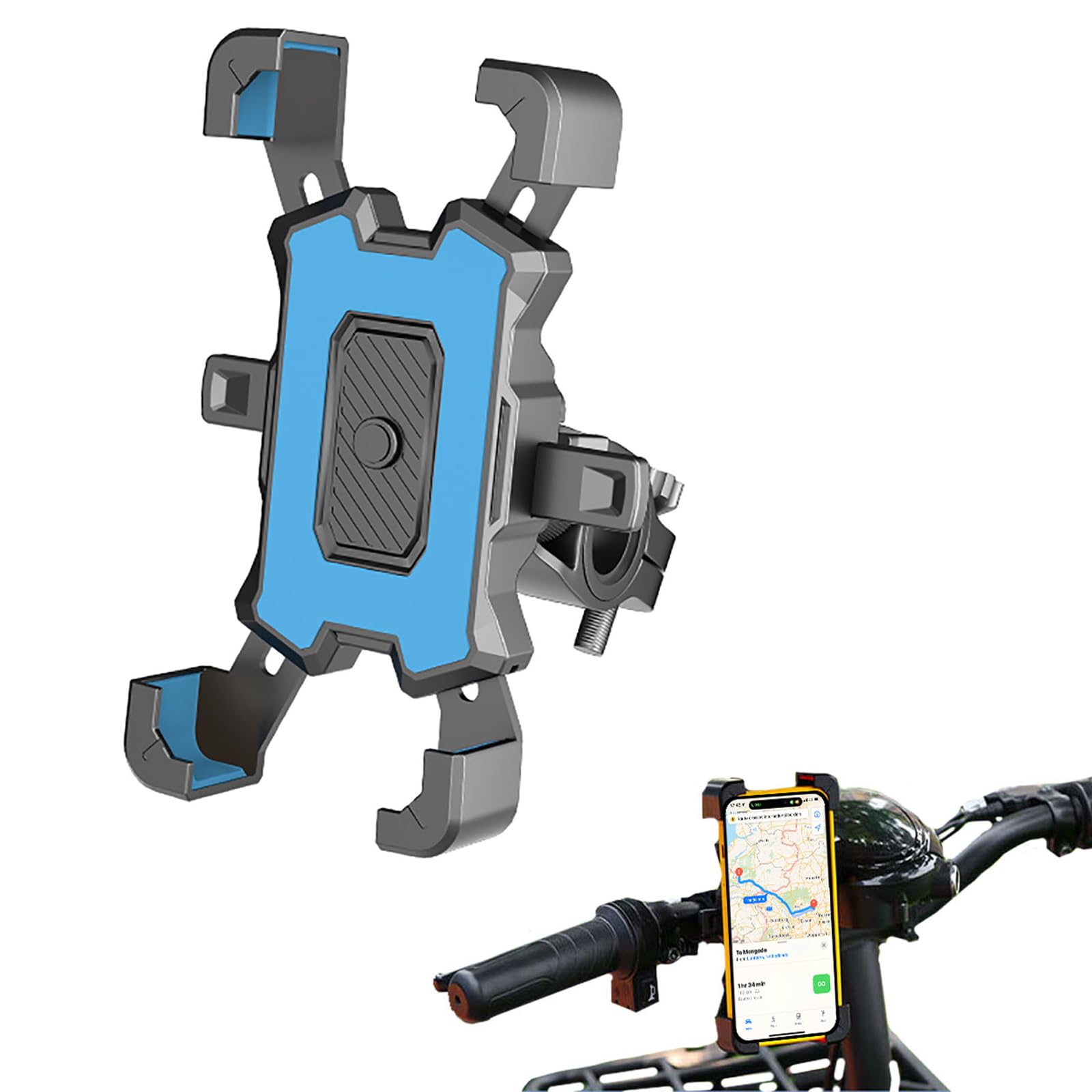 自転車 スマホ ホルダー ワンタッチ固定 自転車 スマホホルダー 強力固定 Amazon.co.jp: 自転車 スマホ ホルダー ワンタッチ固定式 360度