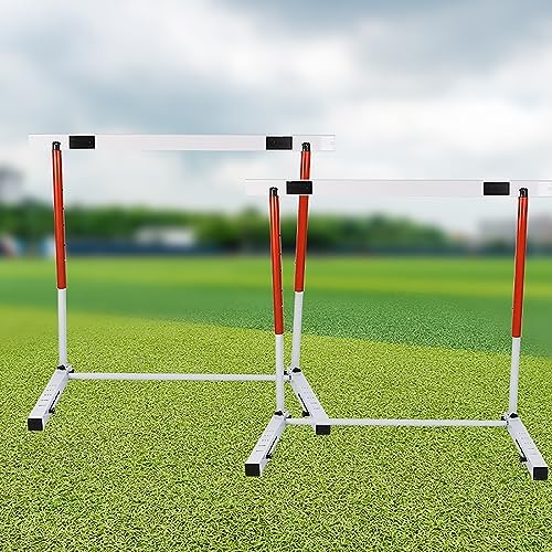 Adjustable Height Hurdles for Track & Field - Agility Training Equipment, Easy Assembly, Perfect for Athletes & Coaches, Enhance Speed & Performance