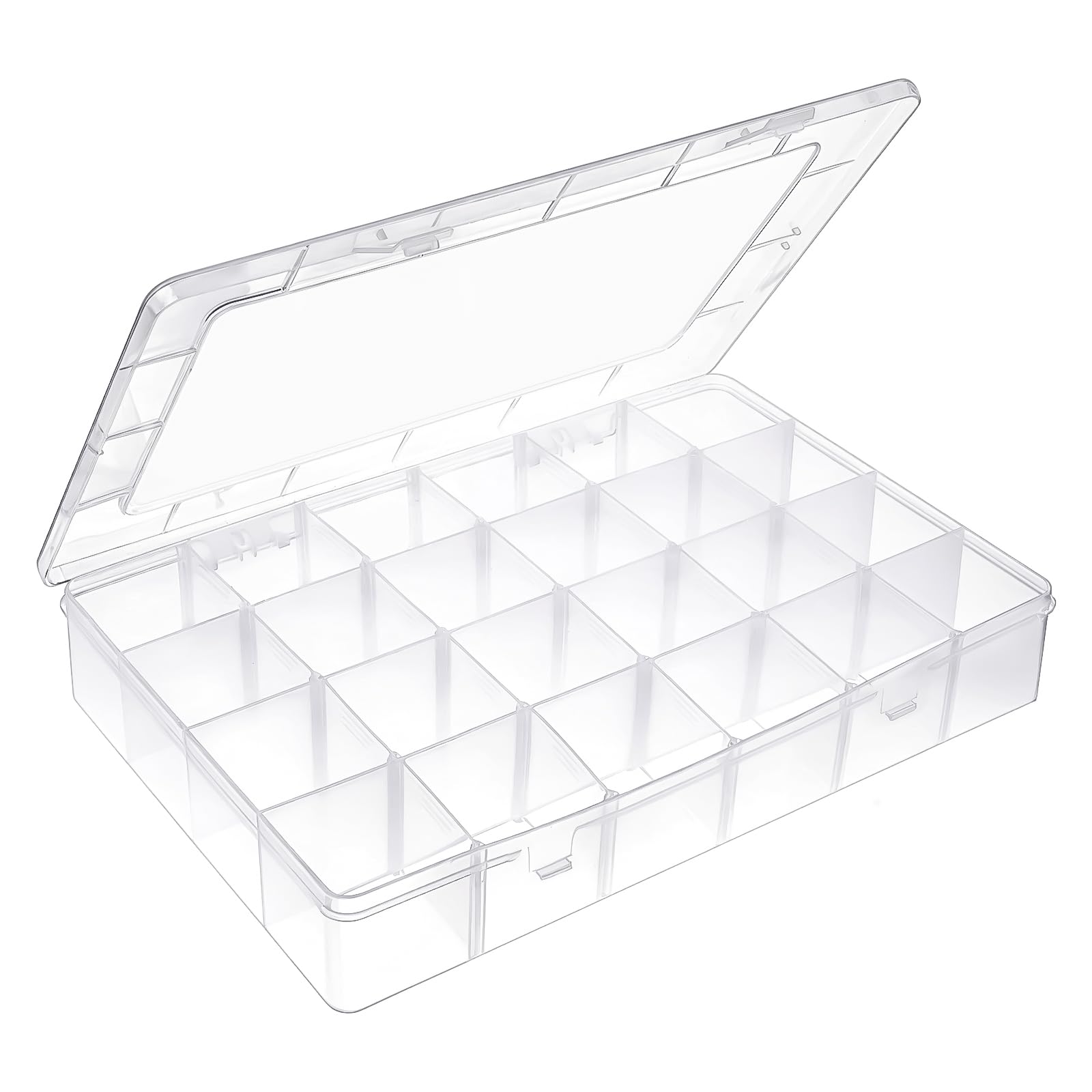 Boîte de rangement plastique transparent pour trier toutes vos petites pièces