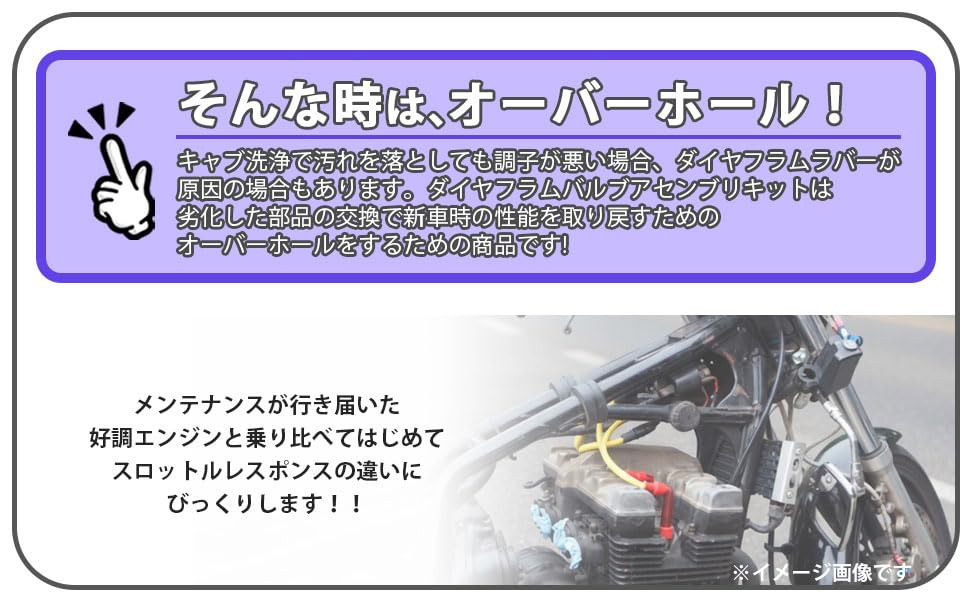 Amazon | ヤマハ用 キャブレター ダイヤフラム ダイアフラム キャブ