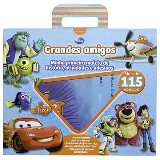 Disney. Minha Primeira Maleta de História, Atividades e Adesivos. Pixar. Grandes Amigos - Volume 1