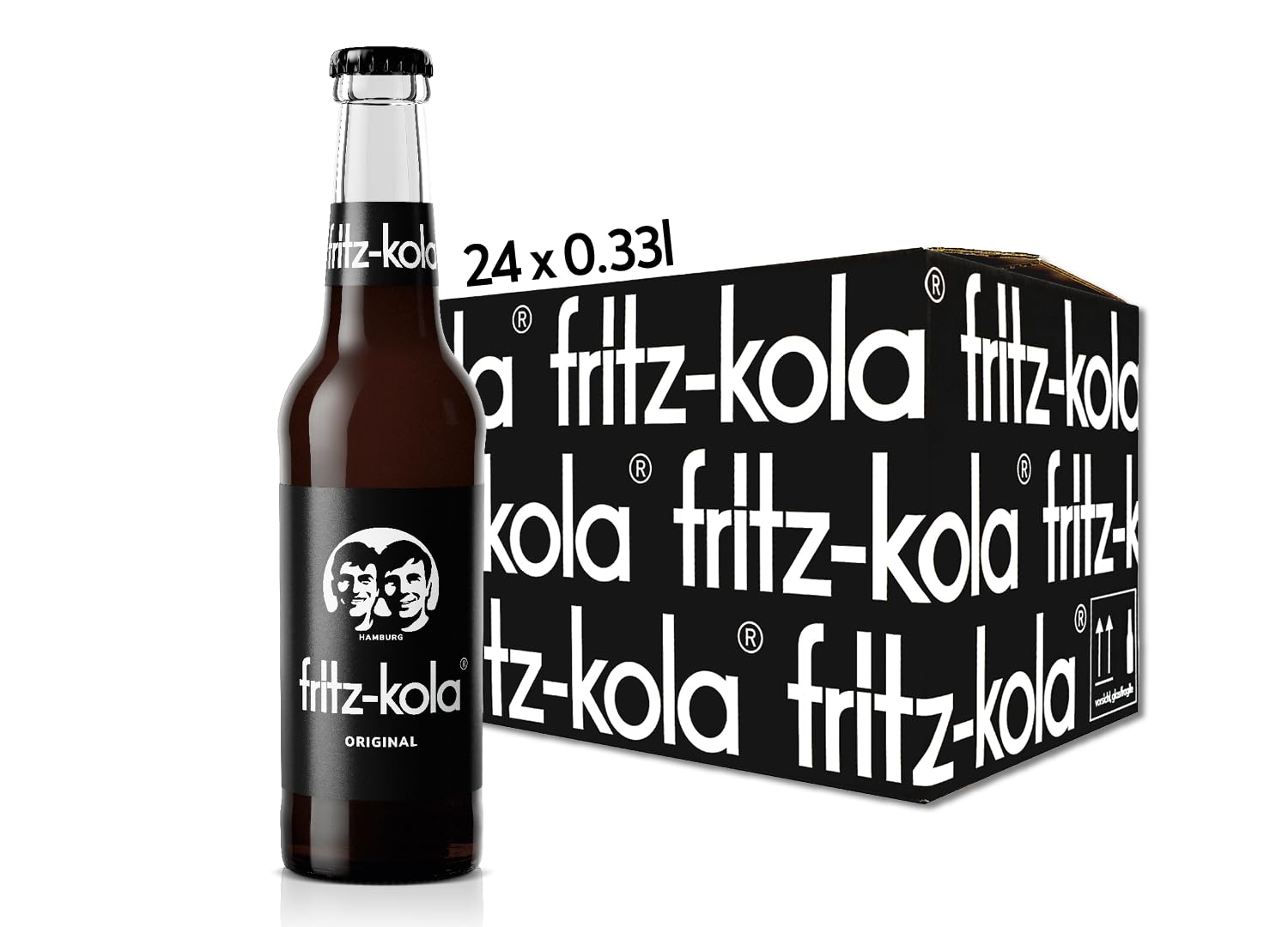 fritz-kola original (0,33l) x 24 unidades