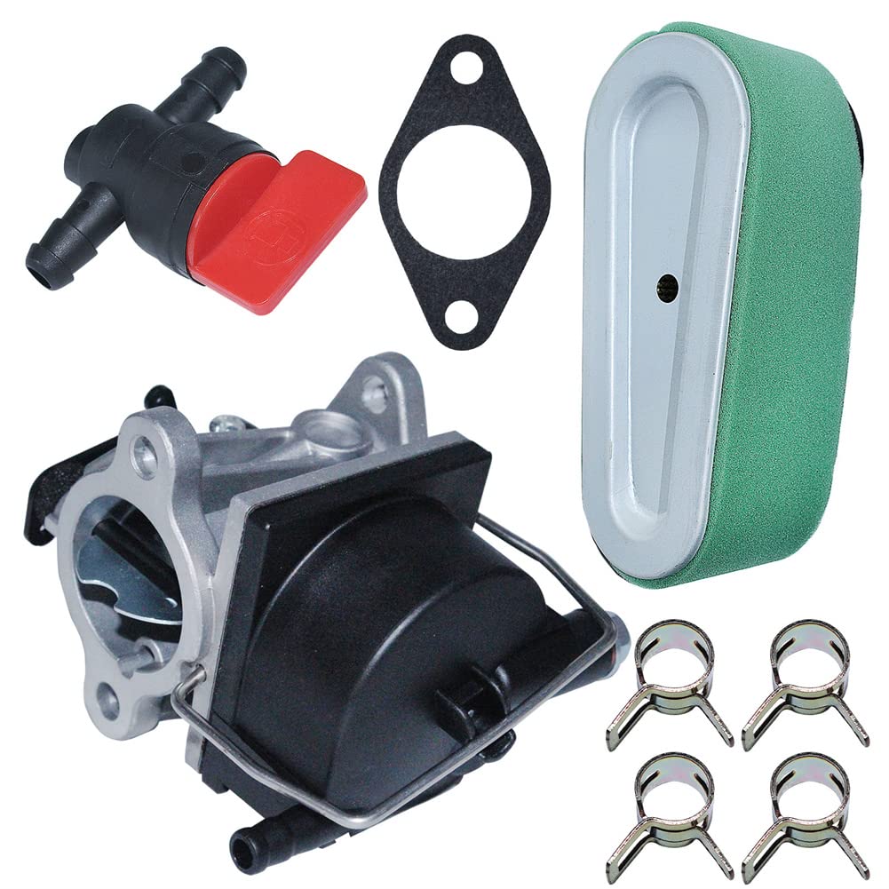 Kit de filtre à air de carburateur Gubeter, pour Ohv110 Ohv115 Ohv120 Ohv125 Ohv130 Ohv135 Ov358Ea, pour Tecumseh 640065A 640065, pour Stens : 520-952 et 056-316, rotatif : 13153