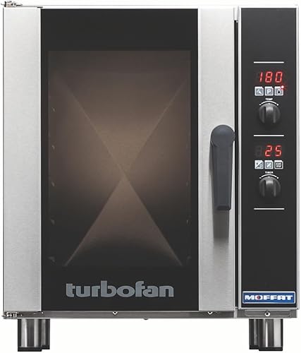 Miniatura 17 de Moffat E33D5/2C 24" horno de convección de acero inoxidable, cubierta eléctrica 208v/60/1-ph de la mitad del tamaño 2