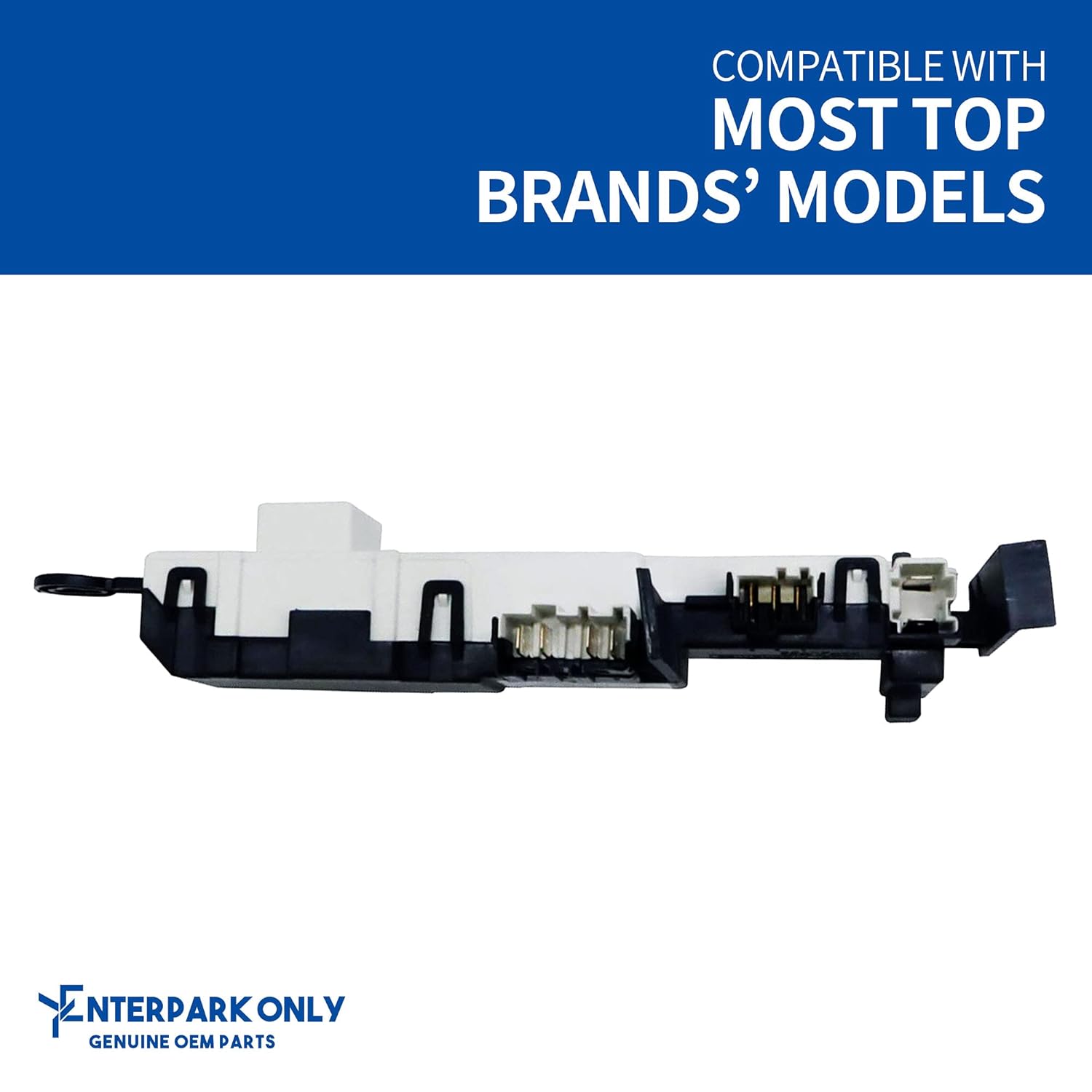 Enterpark DC34-00024B Washer Door Lock Switch Replacement Part for Samsung AP5577180 2754507 PS4205052 EAP4205052, Replaces DC34-00024D