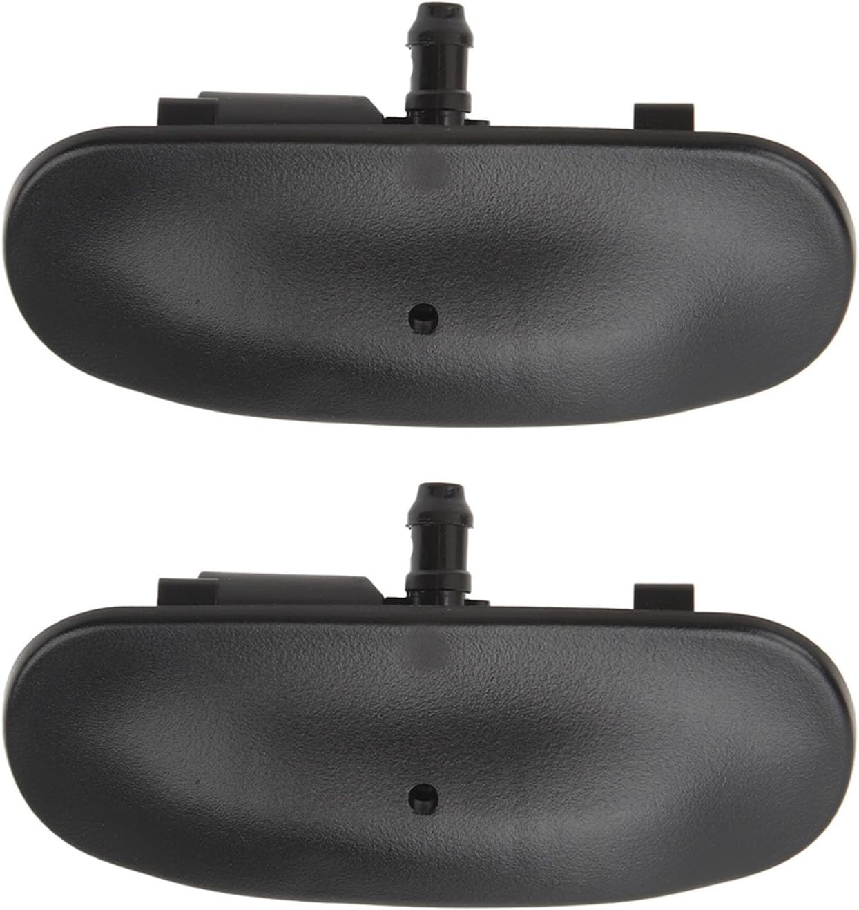 Pair Washer Nozzles for C7 2012-2018, Heated Windscreen Wiper Spray Jet with OE Number 4G0955987A, 4G0955988A