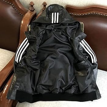 白玉　　ニット、レザー　切り替え　ドッキング　スタジャン　羊革 roshell（ロシェル） スタジャン リプロダクトレザー 本革 スタジャン