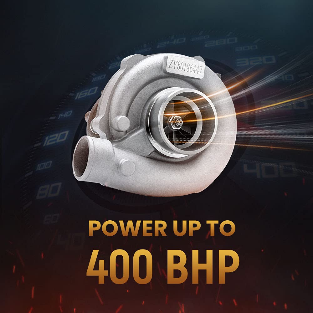 maXpeedingrods T3 T4 T04E T3/T4 Turbo 0.63A/R 400+HP Boost Turbine 7psi