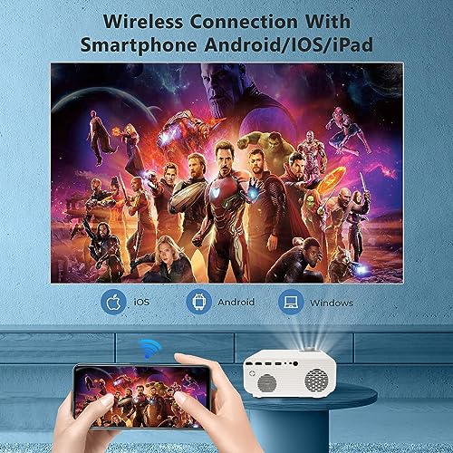 XElectron WiFi M2 Grand Full HD (1080p Native Resolution) 4K Projector for Home | 200" (508cm) Screen 10500 Lumen | Screen Mirroring | Bluetooth,... - Image 2