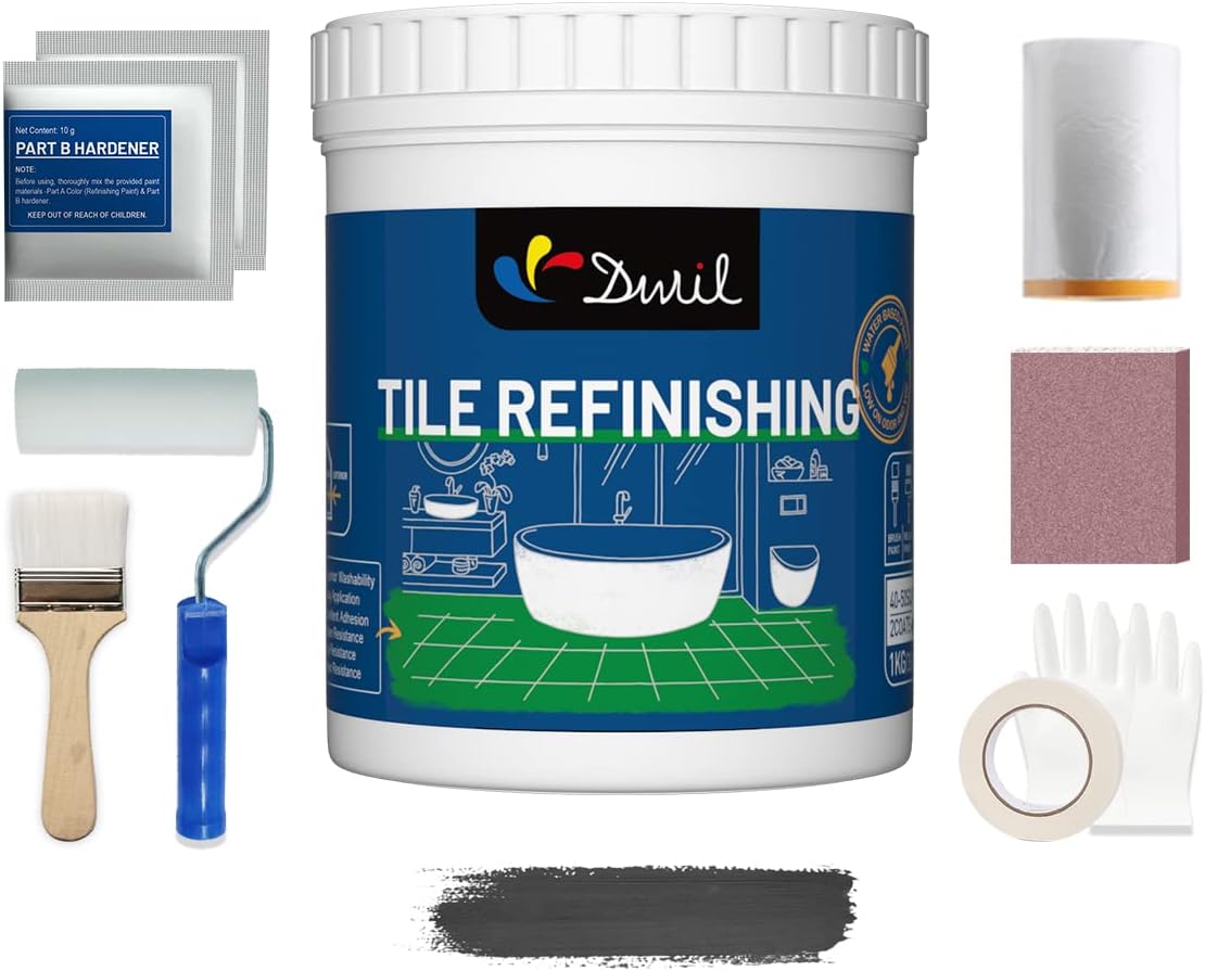 DWIL Tub and Tile Refinishing Kit Low Odor DIY Sink