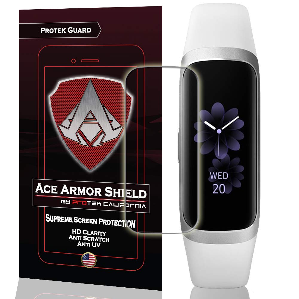 Ace Armor Shield (8 Pack) Premium HD Waterproof Screen Protector Compatible with Samsung Galaxy Fit e Fitness Watch 2019