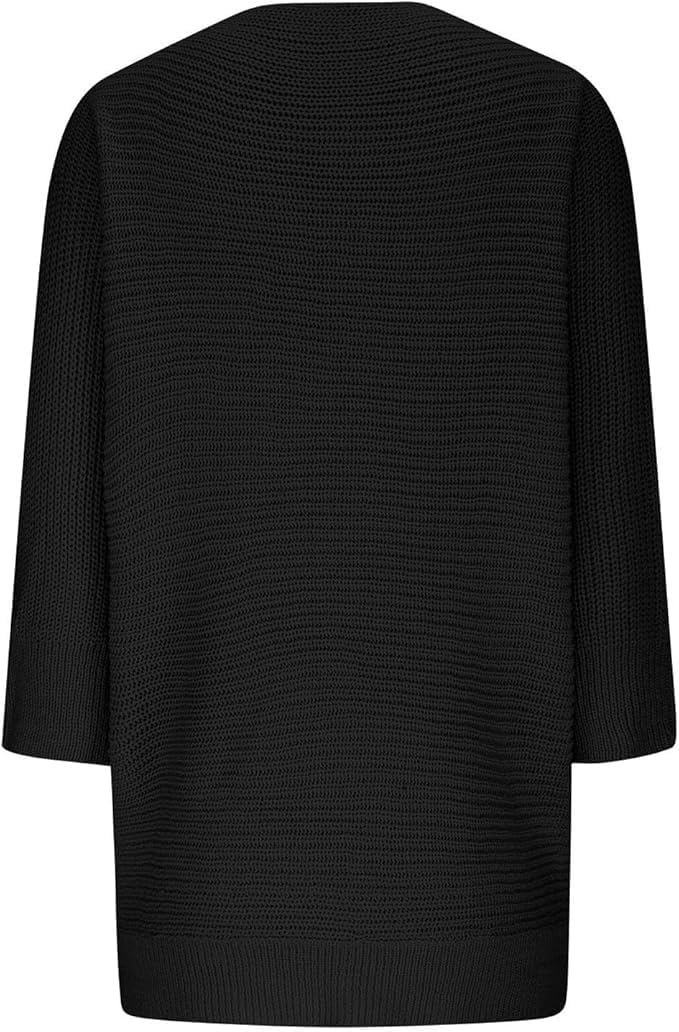 Bengbobar Lightweight Sweaters for Women V Neck Long Sleeve Knit Loose Oversized Pullover Sweater Top - Image 4