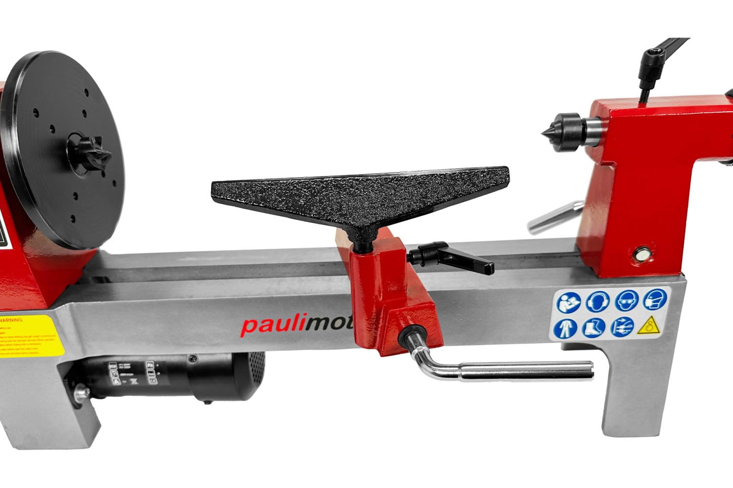 PAULIMOT Drechselbank DM300-V, 330 mm Spitzenweite, 250 Watt Motor