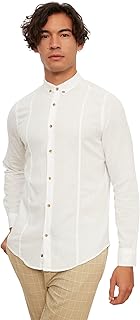 Camisa De Lino Para Hombre