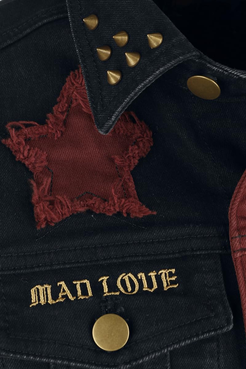 BATMAN Harley Quinn Mad Love Femme Veste noir/rouge