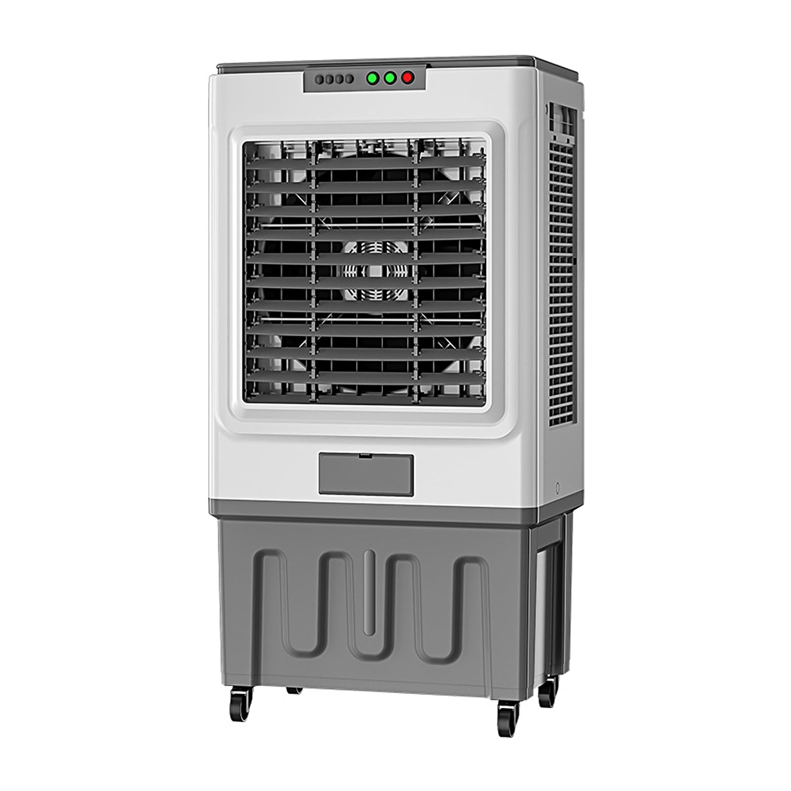 GTHTUHFD Swamp Cooler, Portable Evaporative Air Cooler With 15.8 Gal Tank, 120° Oscillation, 3-Speed Fan For Patio, Garage, Commercial Use