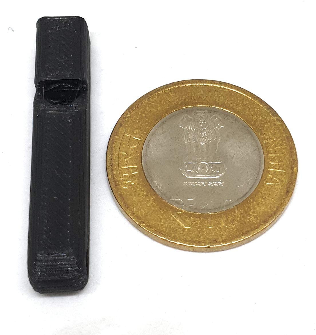 CERO ® 3D Printed Small Emergency Whistle 7mm x 7mm x 40mm (Black PLA Plastic)-image-22