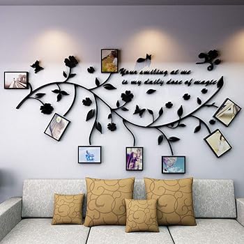 Amazon Com Vinilo Adhesivo Decorativo Para Pared Diseno De Arbol