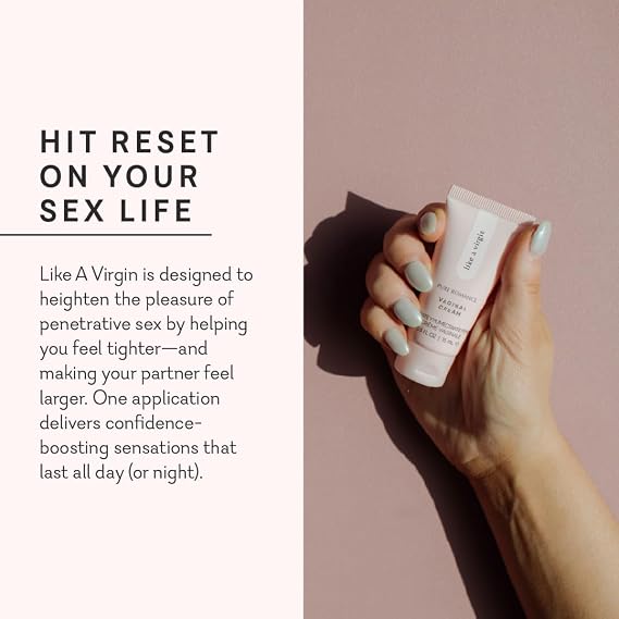 Pure Romance Vaginal Tightening Cream for Women - Fast Acting 24-Hour Female Tightener - Rejuvenation Without Weights, 0.5 Fl Oz