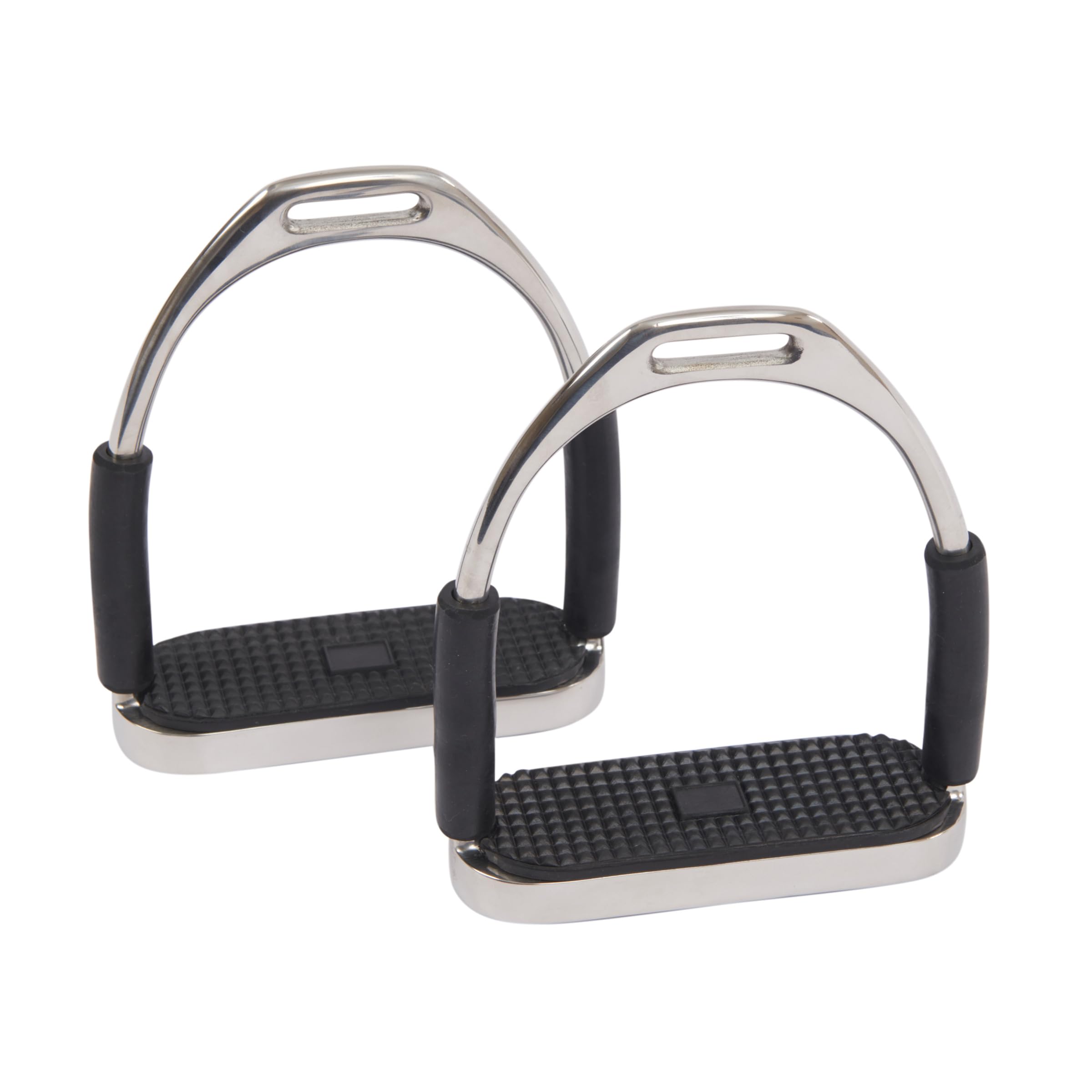 Korsteel Flexible Fillis Stirrup Irons, Black/Black, 4.5"