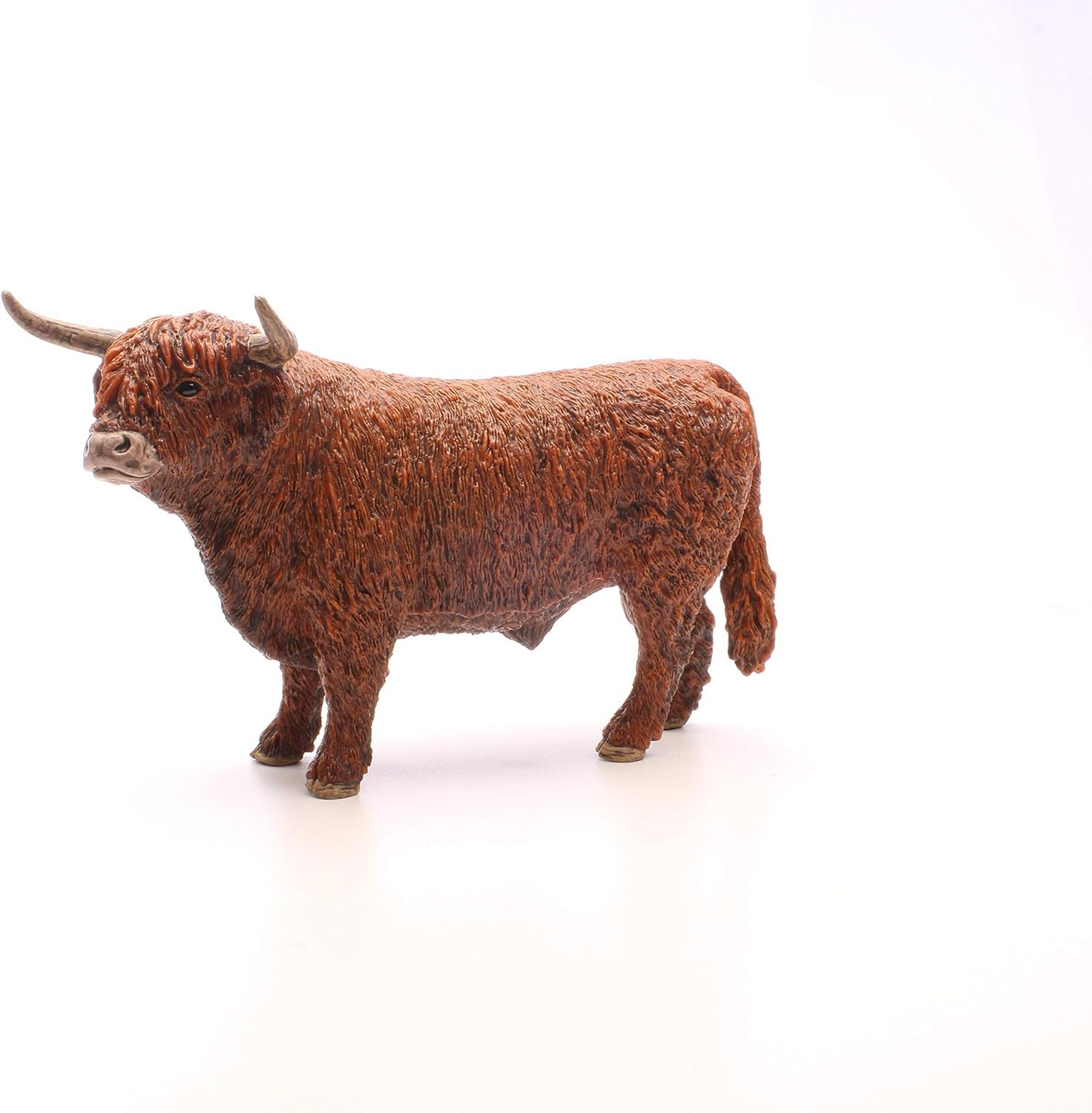 schleich FARM WORLD | Byk Highland 13919 | figurka zwierzęcia farma schleich | szczegółowa figurka i kolekcjonerska | prezent dla dziewczynek i chłopców | zabawka farma od 3 lat | 14 x 6 x 8 cm
