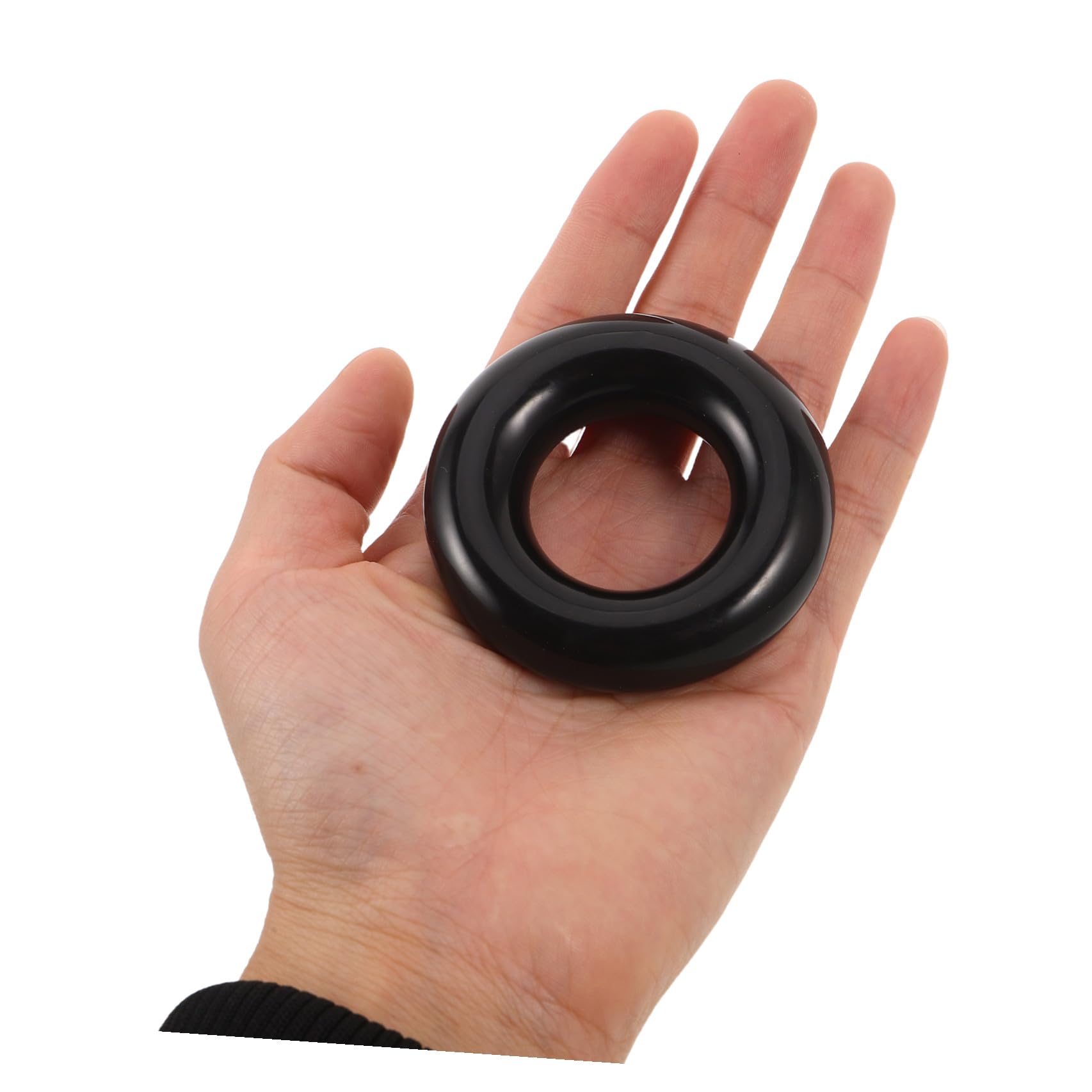 FOMIYES Anillos de Pesas para Palos de Golf 5 Piezas Negros Entrenador de Swing Peso Ajustable Ayuda Entrenamiento de Swing de Golf y Práctica de Técnica