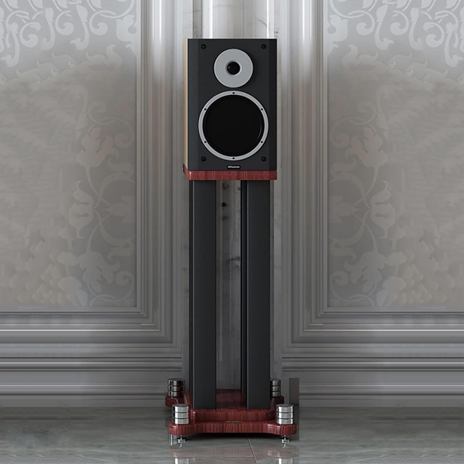 Soportes de suelo para altavoces de sonido envolvente y monitores de estudio