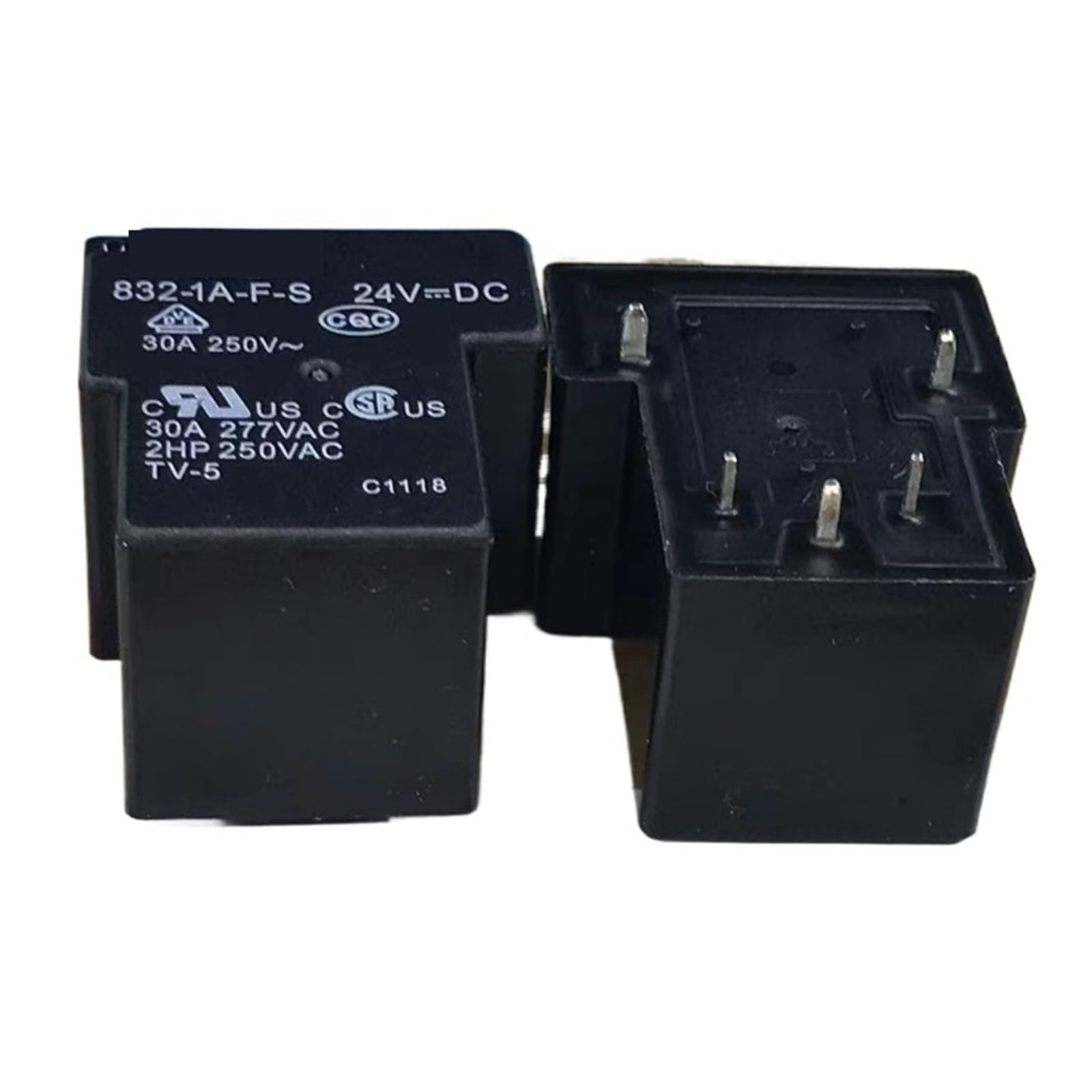 Relé de potencia 832-1A-F-S 24V de 30A 277VAC para climatización y automatismo