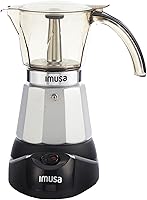 Vista 10 de IMUSA Cafetera Eléctrica de Espresso de 3 o 2 Tazas, Morado