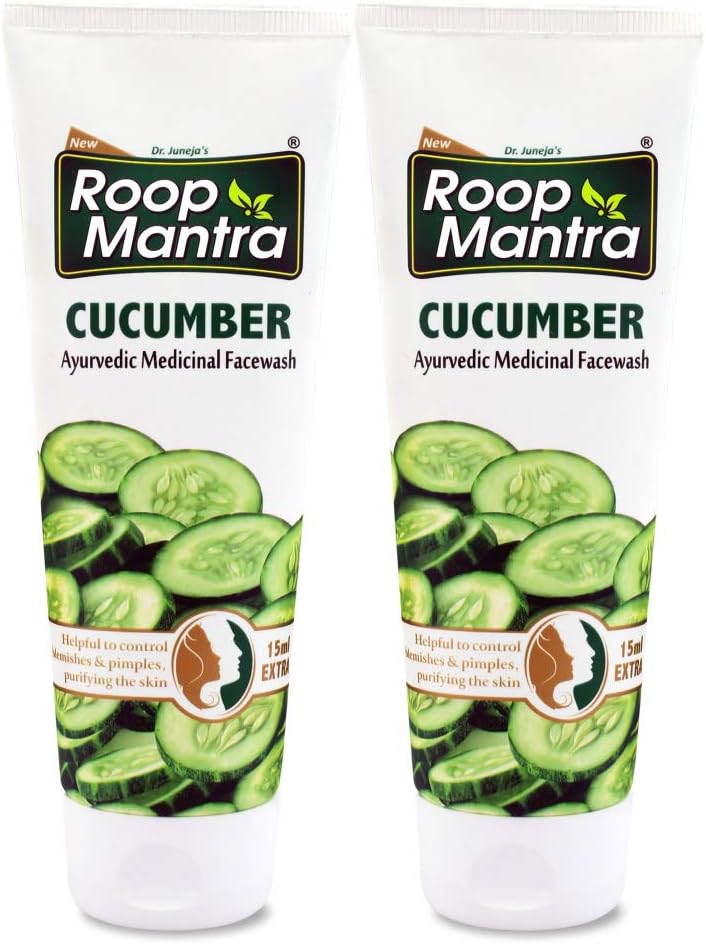 Roop Mantra Herbal Cucumber Face Wash 115ml