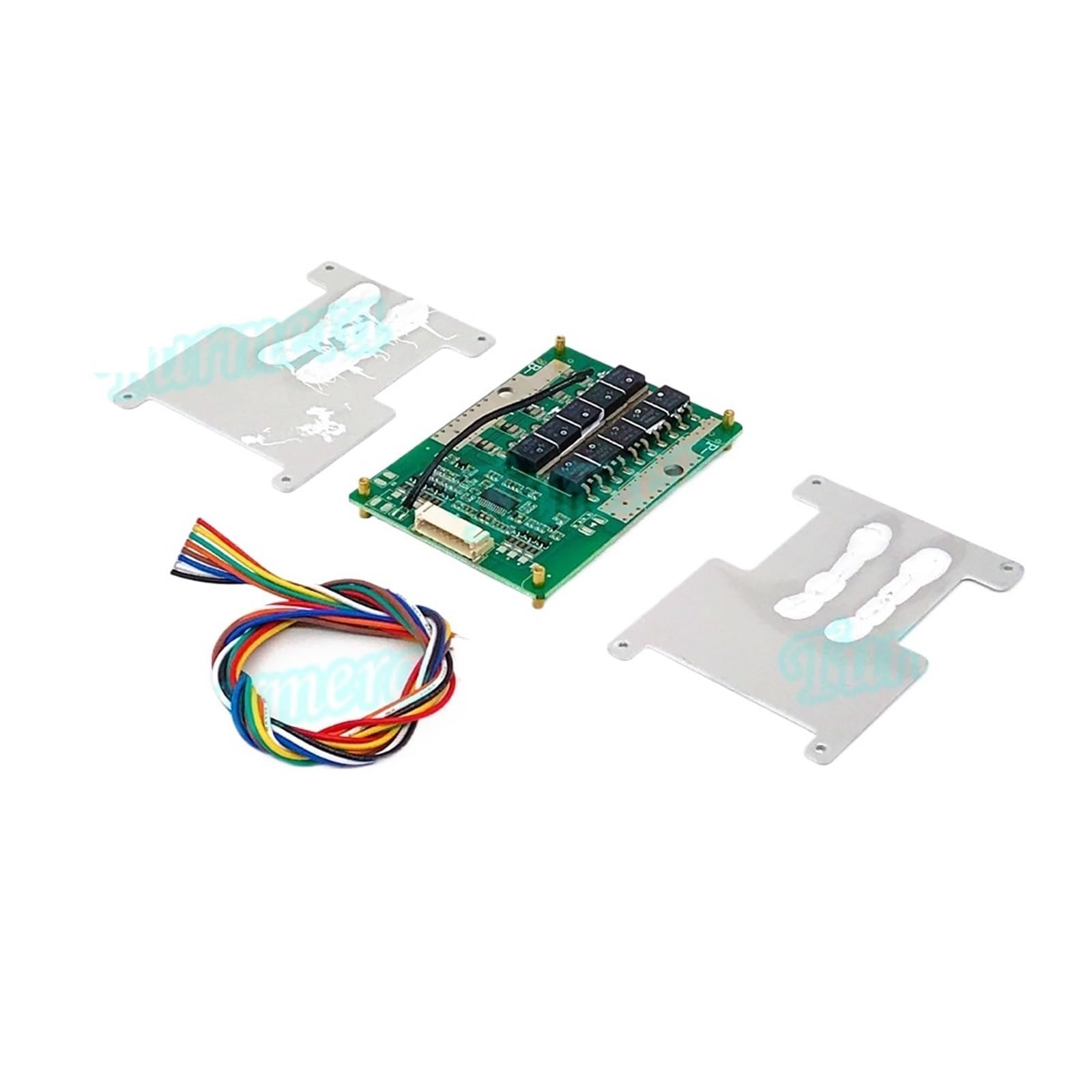 Zarząd BMS, 6S 24V 7S 29,4V 100A Maks. Płytka baterii litowej 300A Balance BMS z NTC do użytku z akumulatorami do rowerów elektrycznych lub e-skuterów, Rada Ochrony BMS(6S BMS)