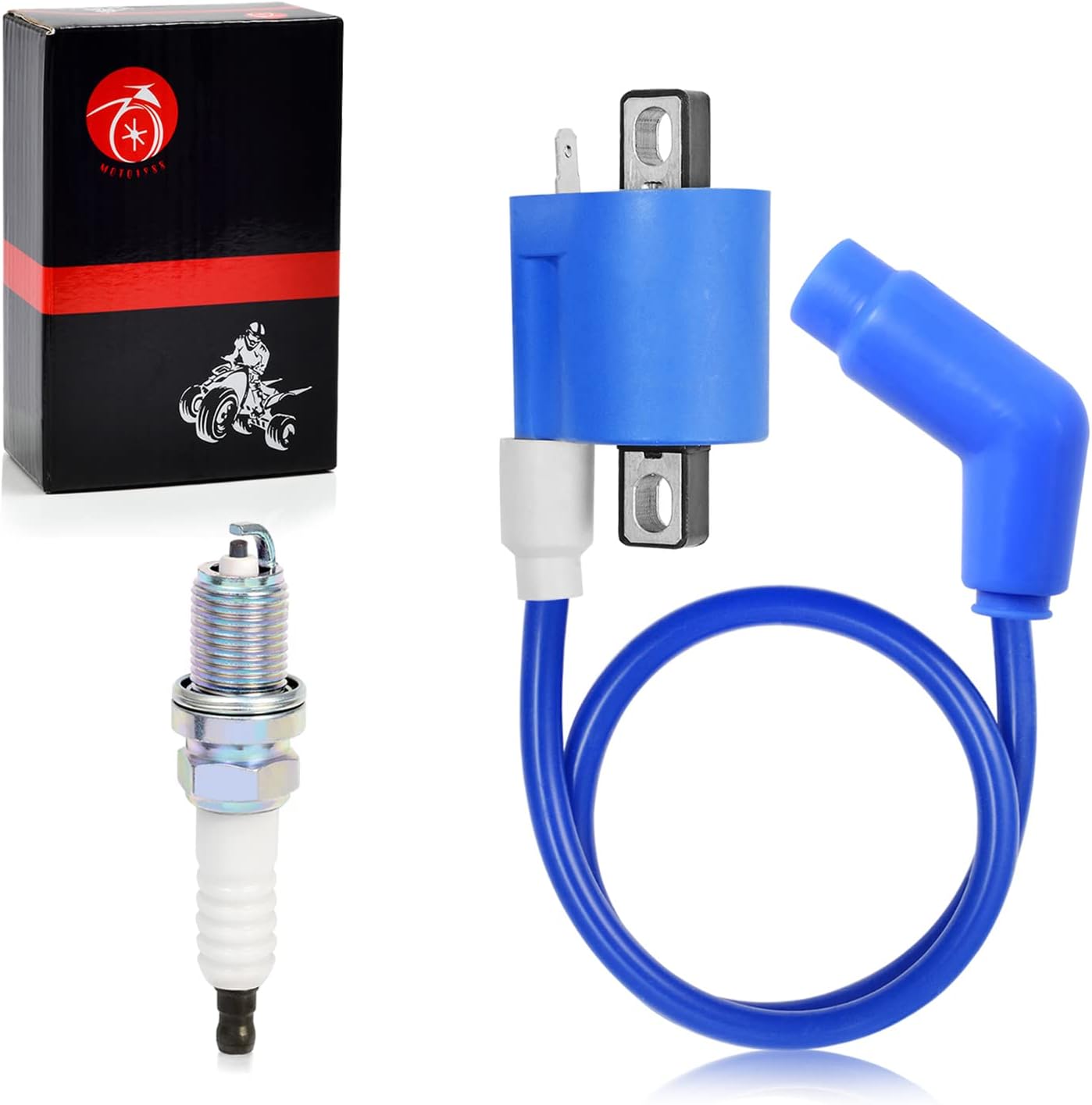 Ignition Coil Pack & Spark Plugs For Polaris ATP 330 Magnum