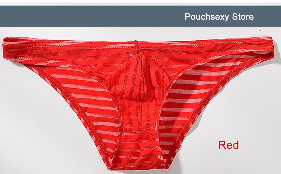 Men's Mesh Breathable Briefs U convex bulge pouch undewear sexy for man bikini Breathable panties Quick Dry 3-Pack2