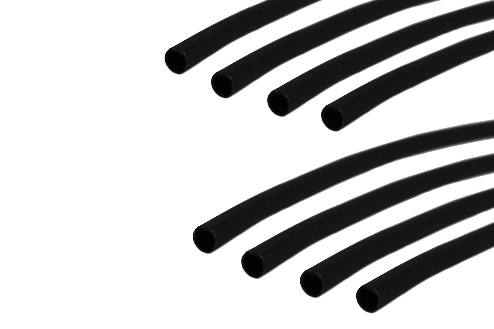 10 Ft Premium 1/8” Black Adhesive Lined Heat Shrink Tubing – Marine & Automotive Grade, Sold By The Foot