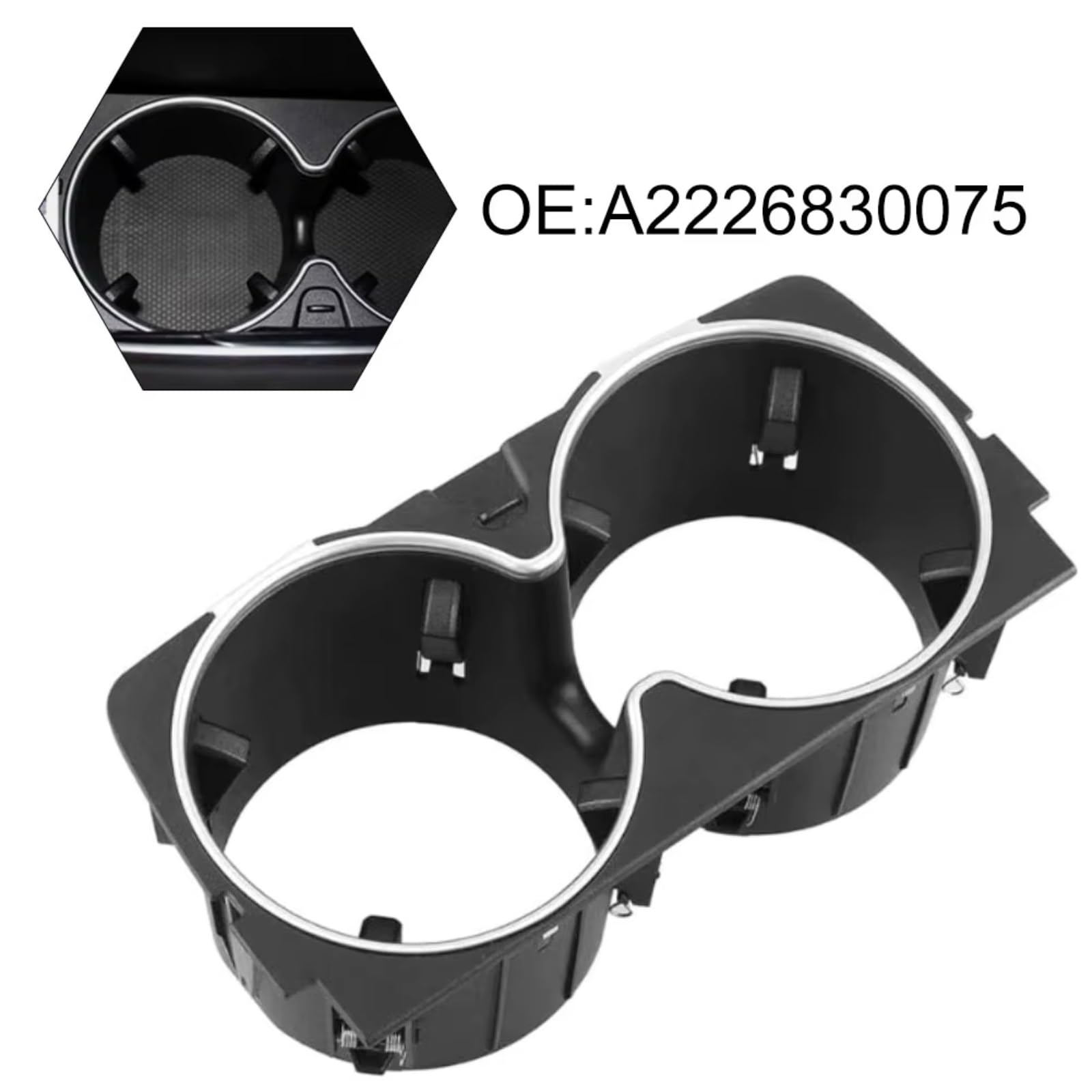 Auto Innenraum Zubehör Compatibile Con Benz Per W222 Classe S 2014 2015 2016 2017 Car Center Console Portabicchieri Accessori Interni A2226830075