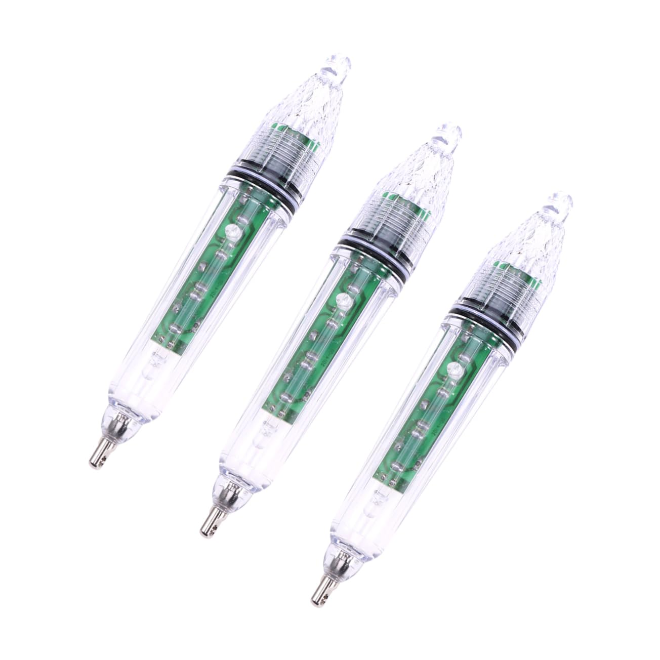 jojofuny Fish Lamp Set 17cm Freshwater Fishing Lamp Low Power Consumption Marine Lights