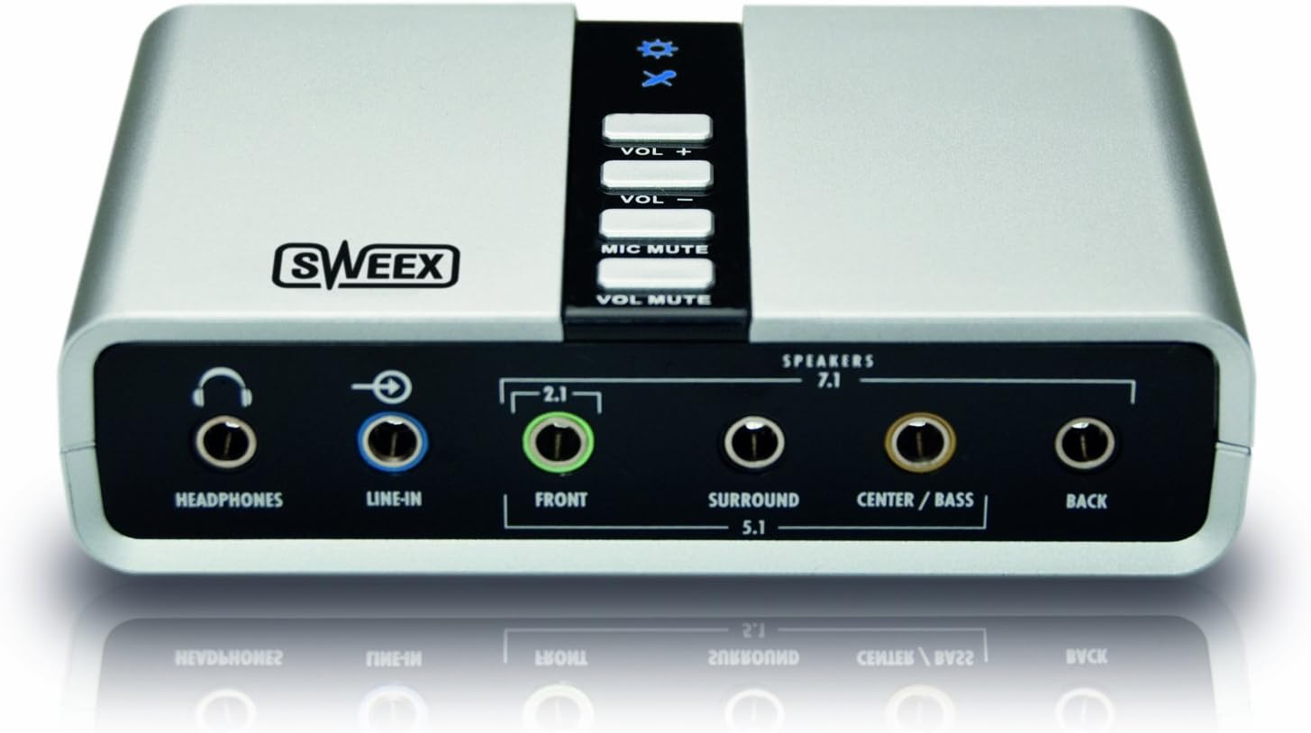 Sweex SC016 7.1 Externe USBSoundkarte Amazon.de Elektronik & Foto