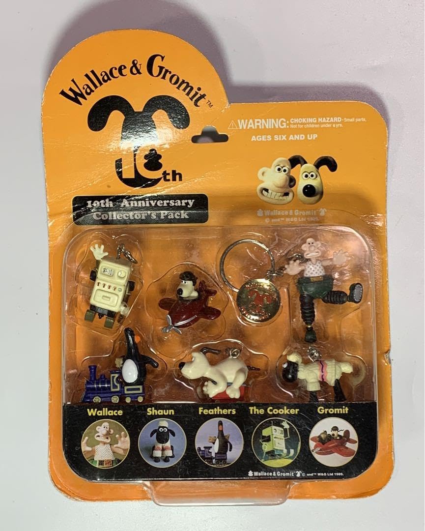Amazon.co.jp: ウォレスとグルミット Wallace&Gromit キーホルダー