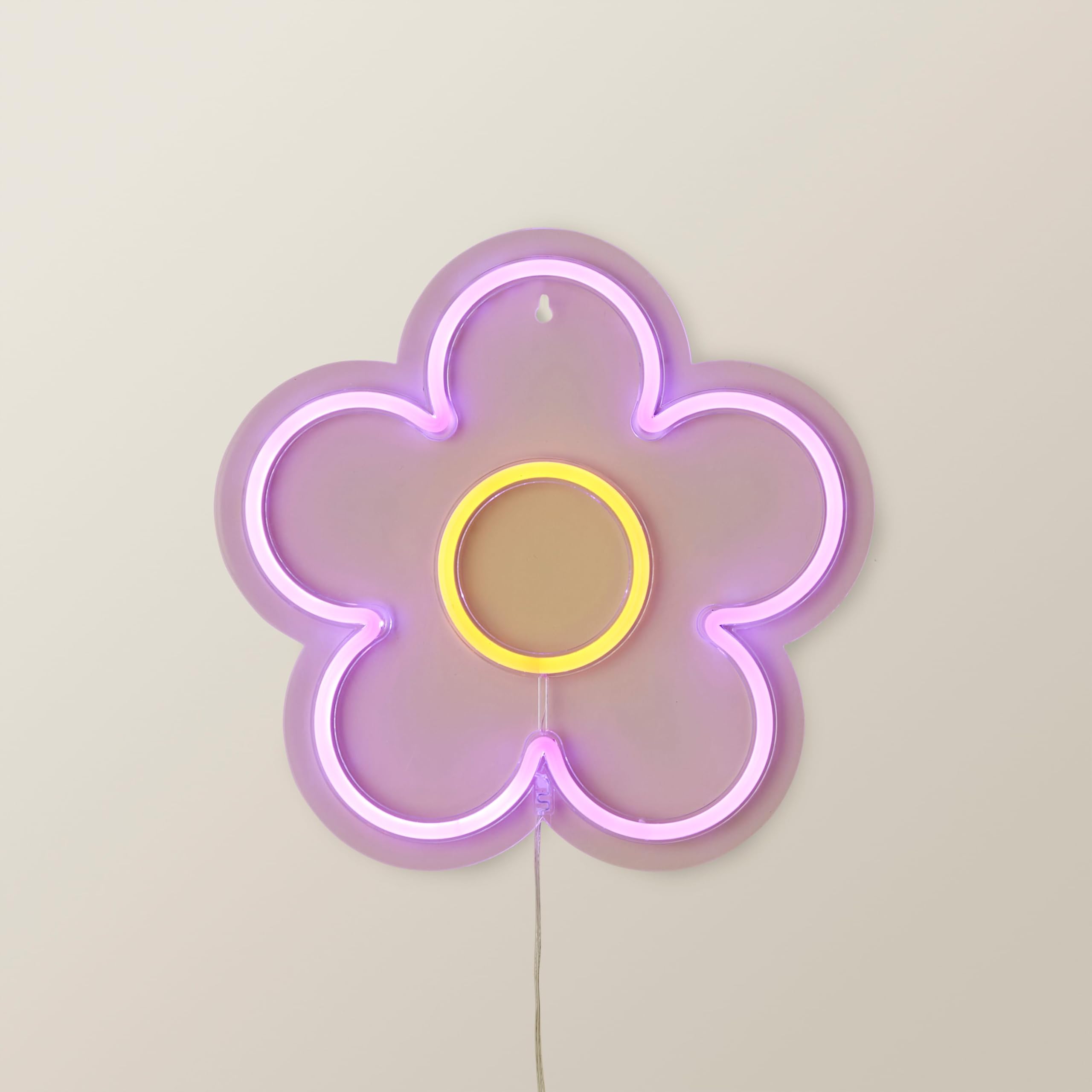 ValueLights | Neon Sign Flower Style Novelty Wall Light | Wall Lights, Home Décor & Improvement Essential
