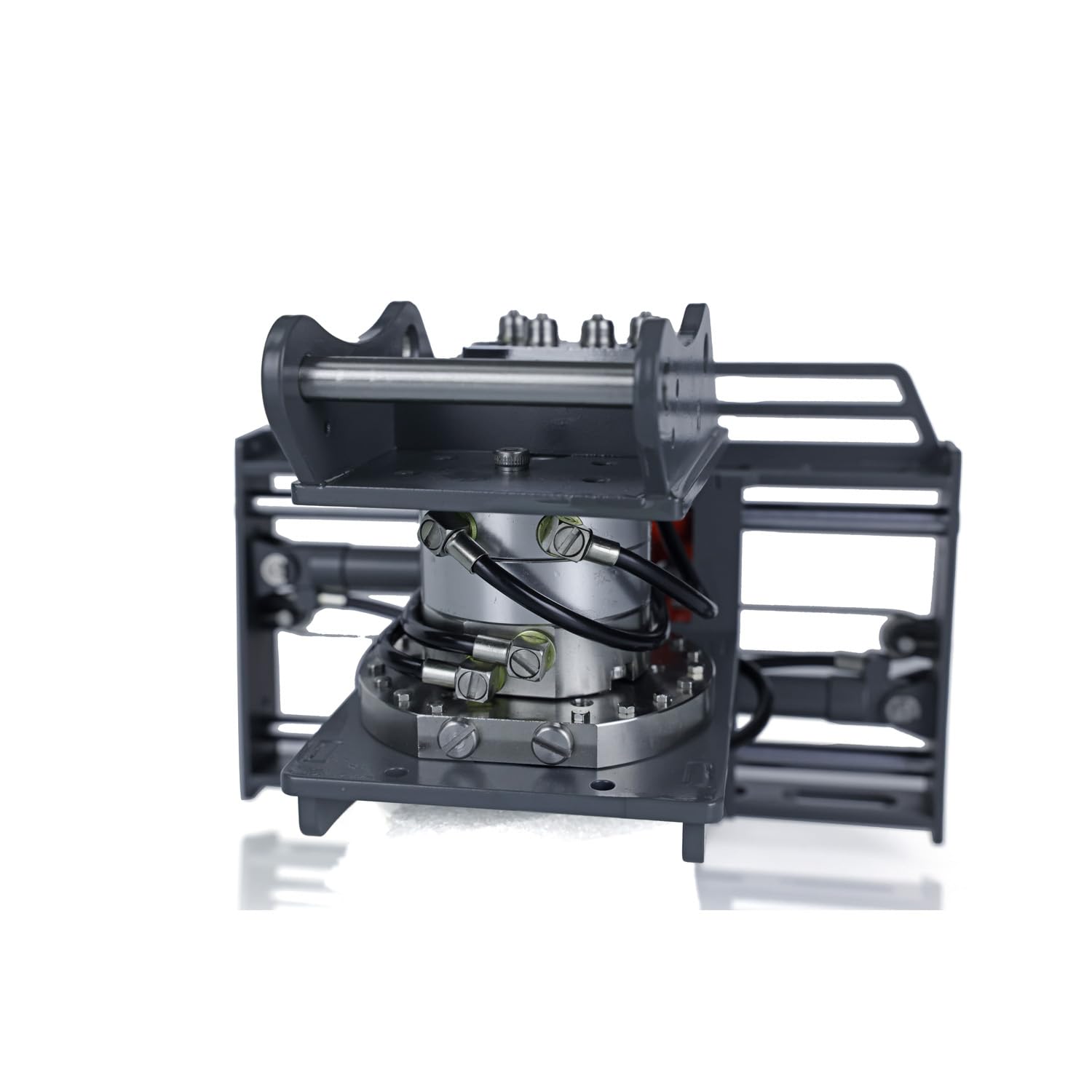 wheelfun Kabolite Fourche hydraulique en métal Pièces de rechange pour HUINA 1/14 K970 100S RC Excavatrice