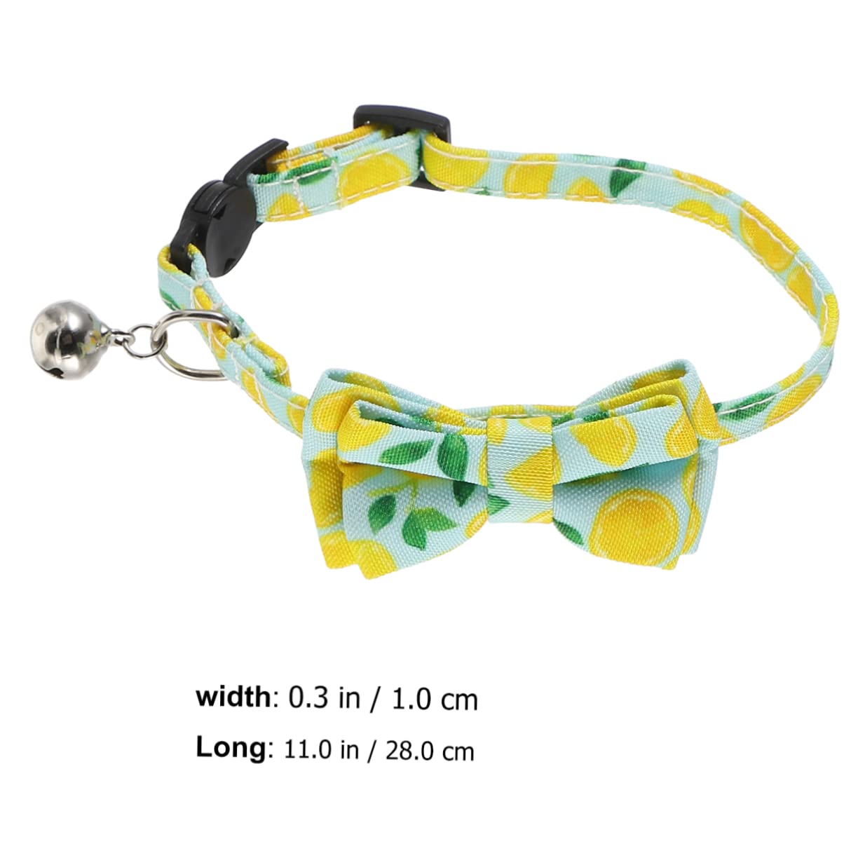 DOITOOL 9pezzi Collare Per Gatti Con Campanello e Fiori Di Accessori Estivi Per Animali Domestici Stile Unico e Funzionalità Pratica