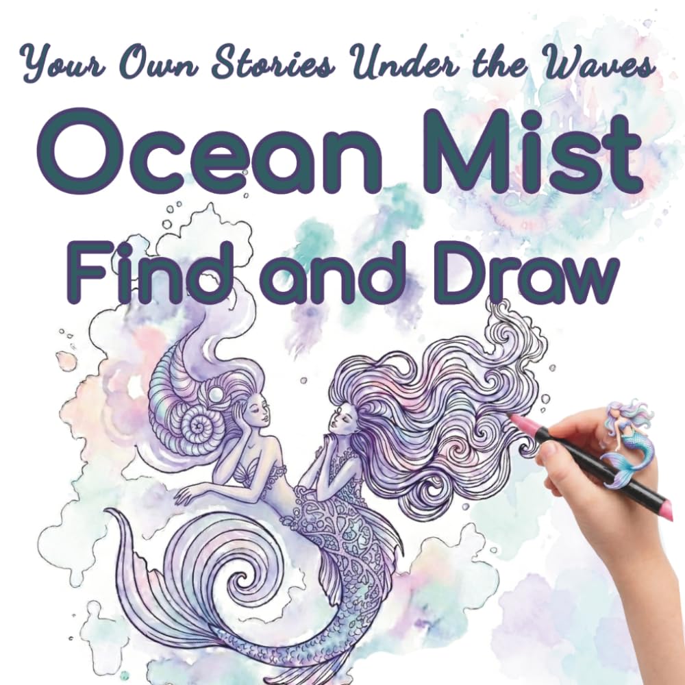 Ocean Mist: Find and Draw Your Own Stories Under the Waves (Dream & Draw Series)