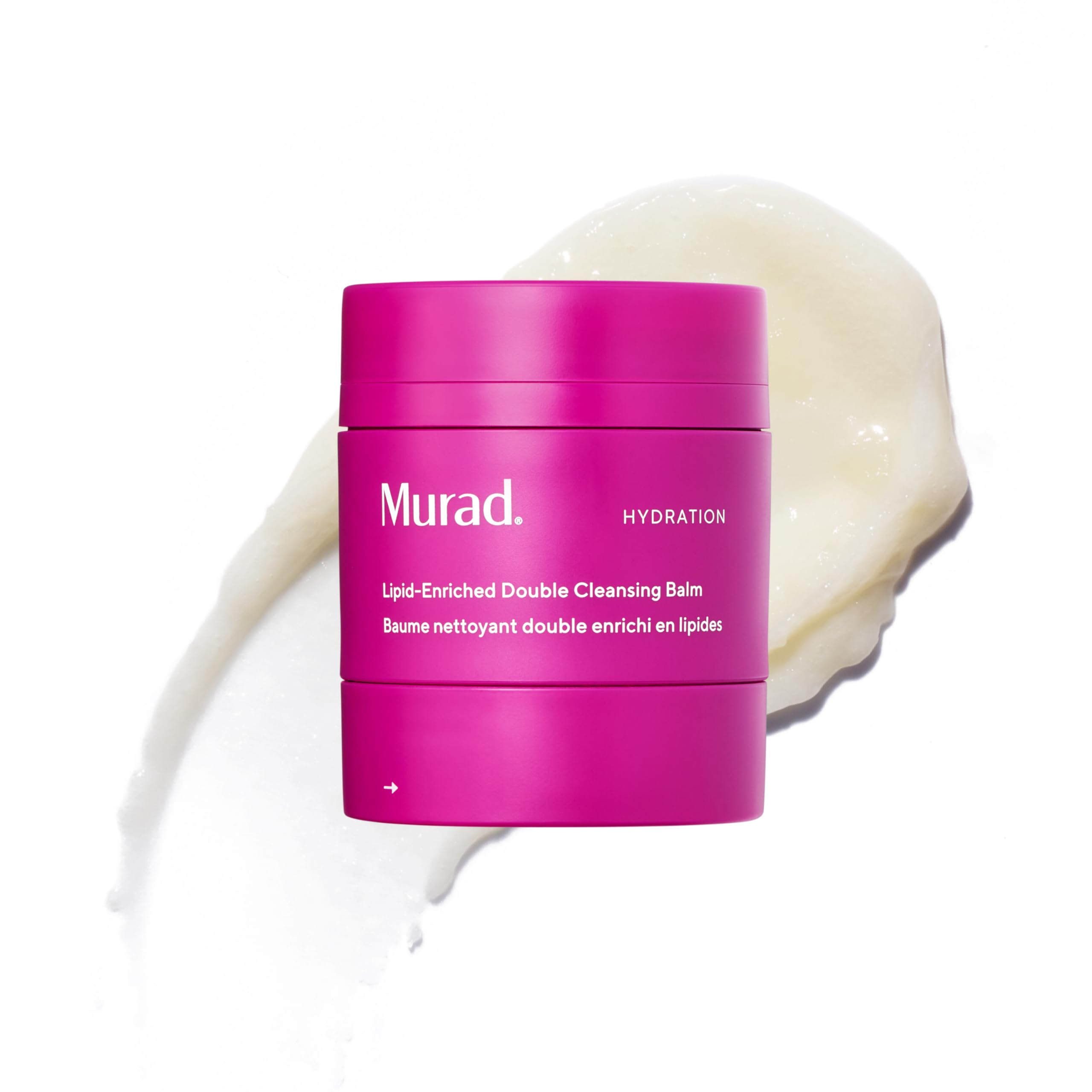 Murad Baume nettoyant double enrichi en lipides – Baume hydratant pour le visage et démaquillant – Élimine le maquillage longue durée et SPF